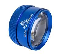 30x Pocket Jewelry Loupe - Portable Magnifier Tool, Professional Optical Viewing Aid, Compact Aluminum Loupe with Clear Glass Lenses | Detail Inspection Tool for Craft Painting Reading Electronic