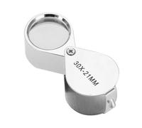 30X Portable Magnifier Folding Ket Loupe with for Jewelry Checking Reading Magnifying Glass with Light Foldable Magnifying Gllupp 30X Portable Magnifier Folding Ket Loupe with