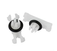 30x Roof Rain Gutter Moulding Trim Fastener Clips with Rubber Sealing Washer Compatible with 3 Series E46 1998-2014, OEM 51138204858 Replacem