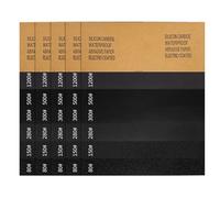 30x Sandpaper Sheets 60-2000 Grit Carbon-Backed MultiPurpose Abrasive For Metal Stone Wood Restoration Projects Silicon Sandpaper