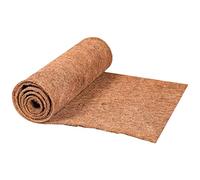 30x100cm Coco Fibre Liner Roll, Hanging Basket Liner Growing Mat, Coir Liner Roll Matting for Patio Containers Wall Troughs Planter Window Box Flower Basket Reptile Carpet Mat