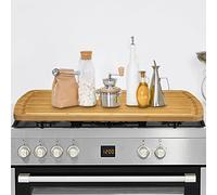 30x20 Stove Top Cover, Bamboo Wood Noodle Board Stove Cover for Gas Stove, Extra Large Cutting Board for Kitchen, Stove Top Cutting Board