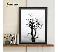 (30x24 Inch) Black Picture Frame / LW Style Wall Art Frame / Modern Photo Frames