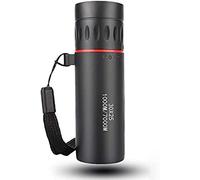 30x25 Monocular Telescope Dual Focus Optics Zoom Day & Night Waterproof High Power Outdoor Black Adult Telescope - Black