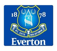 30x25cm / 12x10inch Mousepads precise cloth and nature rubber Rubber Backing mouse Everton FC soccer club logo
