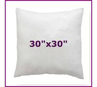 (30x30") Hollow fibre Square Cushion Pads Inner insert Pillow Stuffer Plum Cushion for Sofa Beds Chairs available in 12",14",16",18",20",22",24",26",28",30"