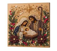 30x30cm DIY Pearl Painting Kit with Frame