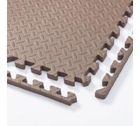 30x30cm Foam Puzzle Play Mat,10 Pack Interlocking Floor Tiles for Home Gym,Bedroom Crawling Mats Non-slip Interlocking Carpet Soft Area Rug (Coffee,1.2cm Thick)