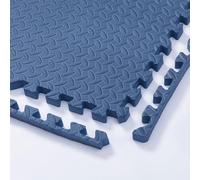 30x30cm Foam Puzzle Play Mat,10 Pack Interlocking Floor Tiles for Home Gym,Bedroom Crawling Mats Non-slip Interlocking Carpet Soft Area Rug (Navy,1.0cm Thick)