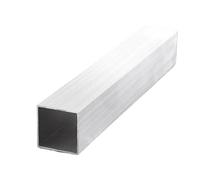 30x30mm AL Alloy Square Tube Profile, Length 245/500mm Aluminum Alloy Rectangular Pipe for Aircraft Model 1pc(30X30X2X500MM)