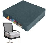 **30x30x8cm large sturdy chair cushion high density foam, non slip, washable cover for indoor and outdoor chairs, perfect for use on the patio, dining room, sofa, and bench**