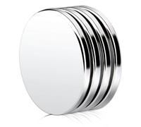 30x3mm Super Strong Fridge Magnets, Large Neodymium Disc Magnets, Heavy Duty Crafts Magnet s, Round Rare Earth Magnet s for Crafts, DIY, Building, Billboard in Home, Office, Small Whiteboards