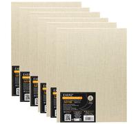 30x40cm Canvas Panels Linen - 3mm 280gsm 100% Linen Artist Canvas Board/Triple Primed/Acid Free/Medium Grain - Oil &