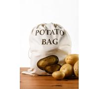 30x40CM Cotton Potato Bag for Storing, Potato Sack for storage, Potato Storage Bag, Sack of Potatoes (1)