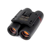 30x60 Portable Mini Binoculars, Wide View Angle Folding Binoculars Telescope with Low Light Night Vision for Outdoor Bird Watching Camping Hiking Traveling