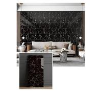 30x60cm Self Adhesive Marble Wallpaper Waterproof Floor Sticker Bathroom Living Room Wall Ground Decor(Color-13,30cmX 60cm 20PC)