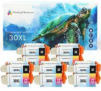 30XL Ink Cartridges,High Capacity Non Oem replacement Compatible for Kodak ESP C100,C110,C115,C300,C310,C315,C330,C360,1.2,3.2,3.2S,Office 2100,2150,2170 AIO,Hero 2.2,3.1,4.2,5.1(5 SETS)