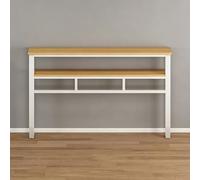 31 35 43 51 55 59 63 67 71 in Entryway Table Small Spaces White, Behind The Couch Table/Mesa Para Detrás Del Sofa, Adjustable Height Sofa Back Table(Black,100x20cm/39.4x8)