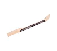 31.3in Guitar Neck, Unfinished Maple Neck DIY 3 or 4 Strings Cigar Box Guitar Bass, with Maple Wood, for DIY Working