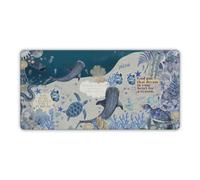 31.5" x 15.7" God Bible Verse Large Mouse Pad Desk Mat