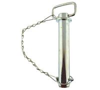 31.75mm x 165mm DROP HANDLE TOW HITCH PIN WITH LINCH PIN & CHAIN MP44346B MAYPOLE