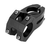 31.8 Stem 45mm Mountain Bike Stem Short MTB Stem Aluminum Alloy Hollow Short Handle Riser for 31.8mm Handlebar(black)