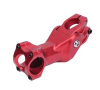 31.8mm Cycle Suspension Stem, Aluminum Alloy Shock Absorbing Handlebar Stem, Adjustable Mountain Road Cycling Stem with Red Design, for Enhanced Comfort and Stability on Rough Terr