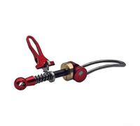 31.8mm Saddle Clamp for Brompton Neo Folding Bike | Lightweight aluminum construction, rust resistant, for durable stainless hook, 31.8mm precise fit, multiple colors(Red)