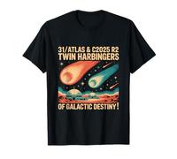 31/Atlas & C2025 R2 Space Comets Twin Harbingers T-Shirt