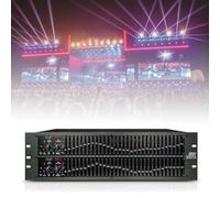 31-Band Audio Digital Equalizer - Dual Channel Professional Sound System with Independent Low/Mid/Treble Adjustment for Home, DJ, and Studio