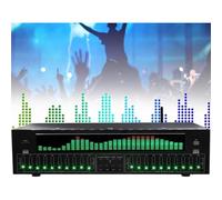 31-band digital equalizer, audio spectrum analyzer, professional stereo graphic equalizer, 12 rhythm modes, optical coaxial digital audio decoding, noise reduction, suitable for recording studio