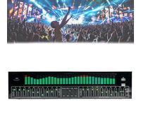 31-Band Digital Equalizer, Digital Audio Stereo Graphic EQ, Stereo Graphic Equalizer With Dedicated Remote Control & Audio Cable, 12 Rhythm Patterns, Auto Noise Reduction (1pcs)