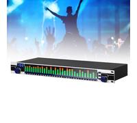 31-Band Digital Equalizer, Professional Stereo Graphic Equalizer, LED Spectrum Display, 10 Preset Effects, Automatic Noise Reduction, For Recording Studio