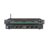 31-band digital equalizer tuner, audio spectrum analyzer, low/middle/treble adjustment, dual channel synchronous control