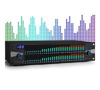 31-Band Dual Stereo Graphic, Professional 2-Channel Graphic Equalizer with 10 Preset Effects and Low/mid/treble Independent Adjustment