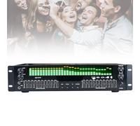 31-Band Equalizer Preamplifier with Bluetooth 5.4, Dynamic Screen, Remote Control, Supports FM, USB, SD Cards - Ideal for Family Gatherings, Performances, Meetings