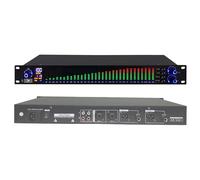 31-Band Stereo Graphic EQ, 1-channel Graphic Equalizer with Customize 10 Preset Results and Automatic Noise Reduction, Independent Signal Conditioning and PC Debugging, for Recording Studio
