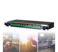31-Band Stereo Graphic Equalizer, With 10 Preset Effects And Low/mid/treble Independent Adjustment,Professional Sound System Professional Equalizers