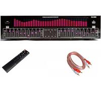 31-Band Stereo Graphic Equalizer with Music Spectrum Analyzer, 12 Rhythm Patterns & Auto Noise Reduction for Studio Recording & DJ Mixing