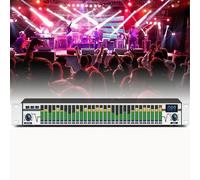 31-Band Stereo Graphic,Professional Graphic Digital Equalizer with LED Spectrum Display,10 pre-stored effects, Dual Channel Synchronized Control, For Professional Sound, Ktv Stage Performance