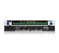31 Bands Digital Equalizer, Audio Graphic Equalizer, with LCD Spectrum Display, 10 Preset Effects and Low/mid/treble Independent Adjustment, for KTV Recording Studio (A)