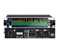 31 Bands Graphic Equalizer, 1-Channel Audio Digital Equalizador with Customize 10 Preset Results and Automatic Noise Reduction, DSP Feedback Eliminator, Stage Enhanced Live Production