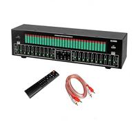 31 Bands Graphic Equalizer, Audio Digital Effects Controller with Dedicated Remote Control & Audio Cable, 12 Rhythm Patterns, Automatic Noise Reduction, for Stage.