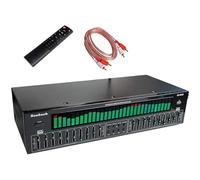 31 Bands Graphic Equalizer, Stereo Graphic EQ8000, Professional Graphic Equalizer, Dual 10-Band Independent Adjustment, Digital Tuner, for Stage, Concert