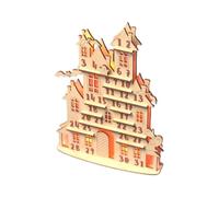31-Day Halloween , Halloween , Halloween Countdown Calendar, Countdown to Halloween Ghost Bat House Design Calendar with Movable Blocks