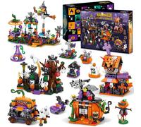 31 Days of Halloween Countdown Calendar Ghost Building Block Toys