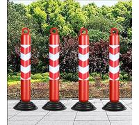 31" EngineeringGrade Traffic Cones with Chain Hook & Rubber BaseReflective Plastic Safety Cones for Traffic Control Hazard Warning Crowd Management & Event Safety
