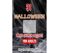 31 HALLOWEEN Word Search Puzzles for Adults | Scary Word Search Puzzles | Halloween Word Search | Spooky Halloween Gift | Halloween Activity Book | ... Gift in October! | Autumn | Fall | Samhain