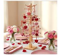 31 Inch Christmas Ornament Display Tree Centerpieces for Tables Ornament Tree Stand Holder Tabletop Artificial Tree for Wedding Anniversary Birthday Farmhouse Party Home Decor