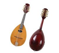 31 Inch Handmade Spruce Solid Spoon Mandolin Spruce Top 8 String Mandolin Guitar